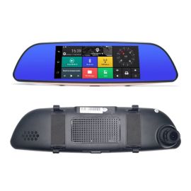 Samochodowe wsteczne lusterko 7 cali z OS Android 5.0 GPS Navi 3G WCDMA DVR Bluetooth 1GB/16GB | DVR-C08 | ZDX | VenBOX Sp. z o.o.