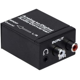 Analog to Digital Coaxial SPDIF and Toslink Audio Converter | ADCV001M1 | ASK | VenBOX Sp. z o.o.