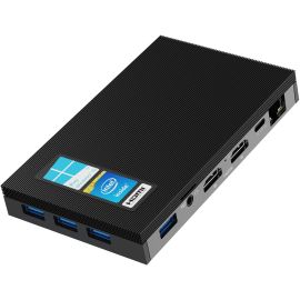 Bezwentylatorowy mini PC MeLE Quieter2 z Intel Celeron J4125, 8GB DDR4, 128GB eMMC, Windows 10 Pro, HDMI 4K Dual-Screen, Dual WiFi, Gigabit Ethernet, BT 4.2, VESA | Quieter2Q | MeLE | VenBOX Sp. z o.o.