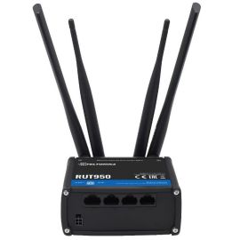 Przemysłowy Router Teltonika RUT950, 300Mbps, dual-SIM, Wi-Fi, 4G, LTE | RUT950 | Teltonika | VenBOX Sp. z o.o.