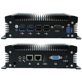 Fanless Industrial Mini Computer G12 Intel i7 DDR4, SSD, M.2, RS232, 2xRJ45, VGA, HDMI, WiFi, BT | G12 | Eglobal | VenBOX Sp. z o.o.