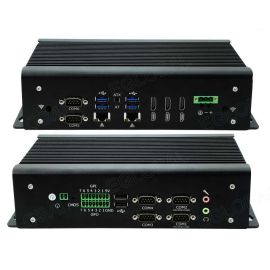 Rugged industrial fanles mini PC VenBOX G13-10200H Intel Core i7 10Th, 3xHDMI 1.4, 2xRJ45, 2xIntel 2.5G LAN, 6xCOM, GPIO  | G13-10750H | Eglobal | VenBOX Sp. z o.o.