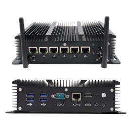 Bezwentylatorowy komputer przemysłowy VenBOX G7 z Intel i5, 6xRJ45 i211AT Gigabit LAN, 4xUSB3.0 , 2xRS232, HDMI, 4G/3G WiFi, Firewall, Router, pfSense | G7 | Eglobal | VenBOX Sp. z o.o.