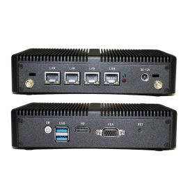 Fanless Industrial PC VenBOX M3 Intel N5095, 4*RJ45 i225-V 2.5Gbps Gigabit LAN, 2xUSB, USB3.0, VGA, 4G/3G WiFi, Firewall, Router, pfSense server | M3-N5095L4 | Eglobal | VenBOX Sp. z o.o.