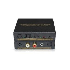 Digital Audio Decoder to Analog With SPDIF/Toslink 3X1 Switcher | ADCN0001M1 | ASK | VenBOX Sp. z o.o.