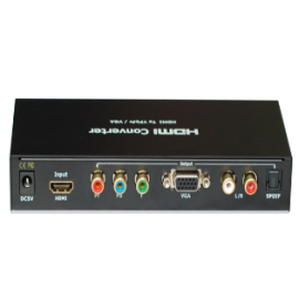One HDMI input VGA/Ypbpr+R/L/SPDIF ouput | HDCRGB0102 | ASK | VenBOX Sp. z o.o.