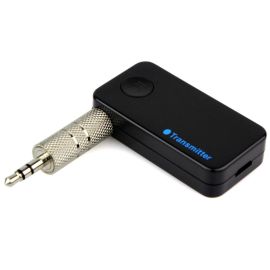 Nadajnik bezprzewodowy Bluetooth dźwięku, stereo muzyki HiFi, głosu, kabel 3.5 mm, A2DP & AVRCP z mikrofonem | D2299A | N/A | VenBOX Sp. z o.o.