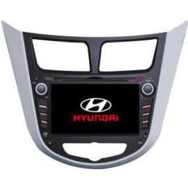 Radio samochodowe dotykowe z GPS Bluetooth USB SD DVB-T ZDX-7025 do HYUNDAI Verna Accent Solaris 2011-2012 | ZDX-7025 | ZDX | VenBOX Sp. z o.o.