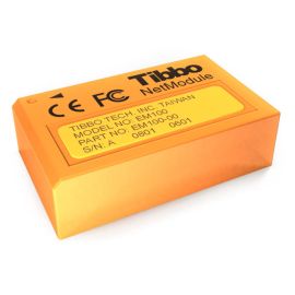 Serial to Ethernet Module Tibbo EM100, RS232, BASIC-programmable | EM100 | Tibbo | VenBOX Sp. z o.o.
