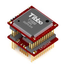 Serial to Ethernet Embedded Module Tibbo EM1202, Wi-Fi interface, BASIC-programmable | EM1202 | Tibbo | VenBOX Sp. z o.o.