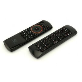 Fly Air Mouse Keyboard & Infrared Remote Control Riitek RII K25A RT-MWK25A 2.4Ghz, Audio Chat, for TV BOX, PC, Games, Black | RT-MWK25A | Riitek | VenBOX Sp. z o.o.