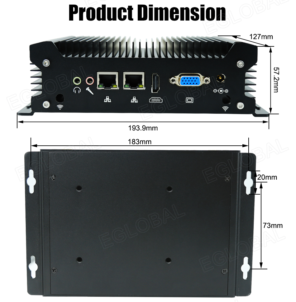 Product Dimension 57.2mm 127mm 193.9mm 183mm 20mm 73mm