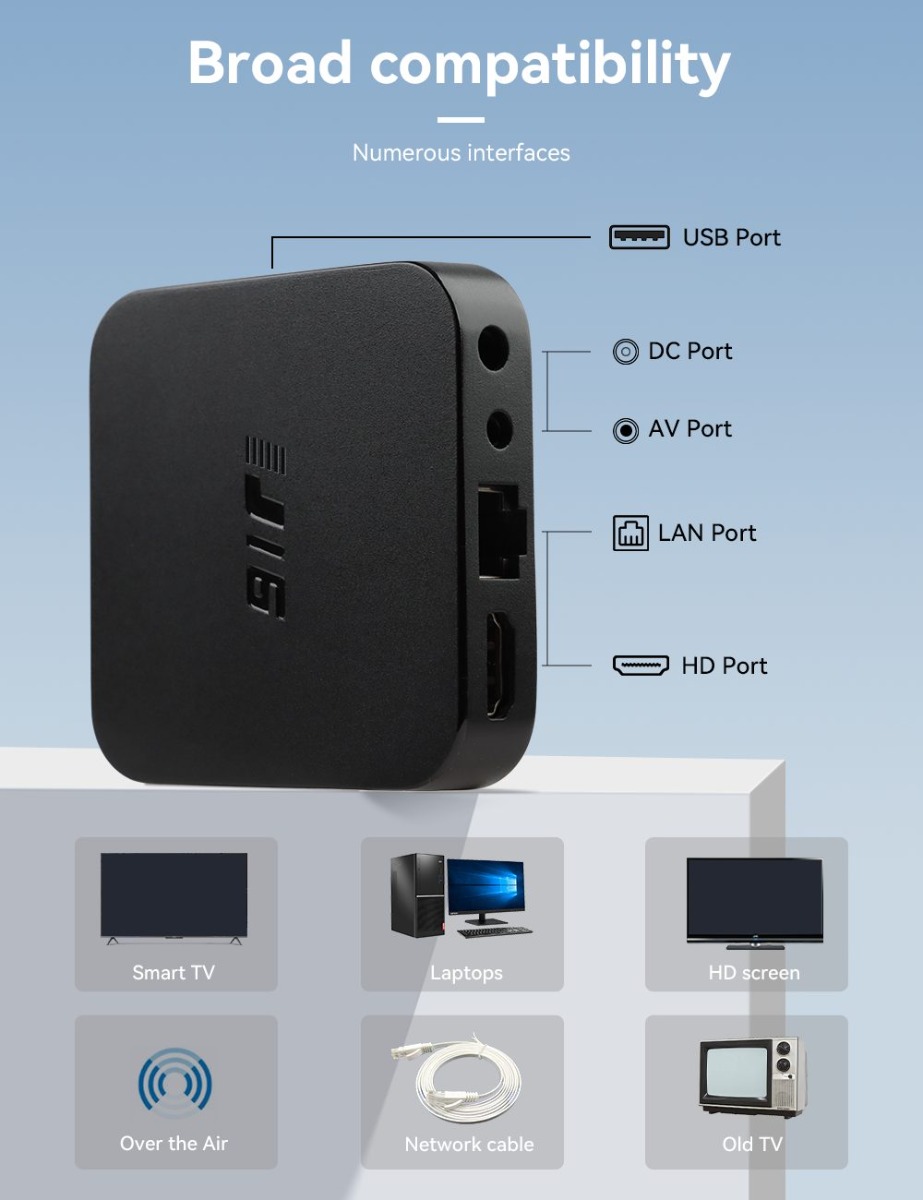 Android 4K Streaming TV Box VenBOX U16