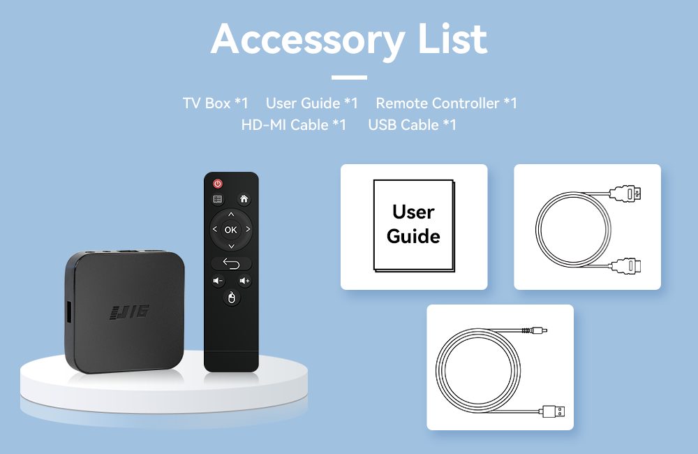 Android 4K Streaming TV Box VenBOX U16