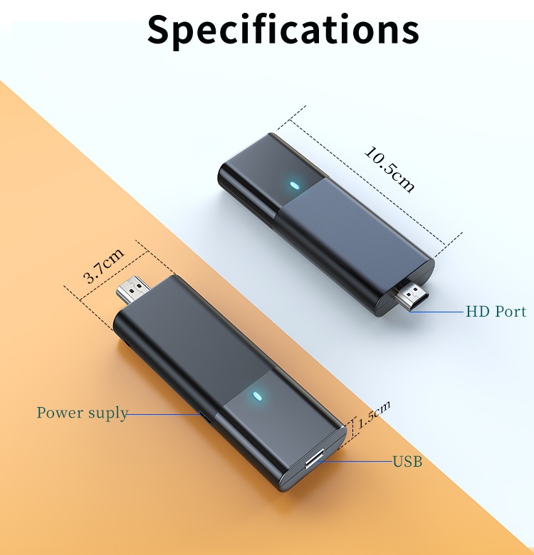 Android 4K Stick do strumieniowego przesyłania TV