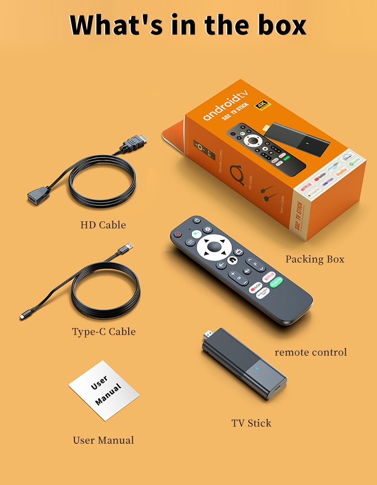 Android 4K Streaming TV Stick