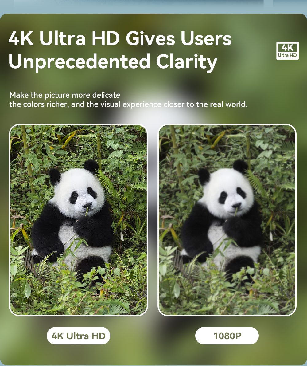 Android DTV Set Top Box VenBOX M8T z kanałami DVB-T2 FTA, OTT, 4K, Dual Wifi | 4K Ultra HD zapewnia użytkownikom bezprecedensową klarowność Obraz staje się delikatniejszy, kolory są bogatsze, a wrażenia wizualne bliższe rzeczywistemu światu 4K Ultra HD 1080P