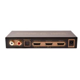 HDMI Switcher/Splitter 1x2 with audio extractor Toslink/RCA 4K | HDCN0027M1 | ASK | VenBOX Sp. z o.o.