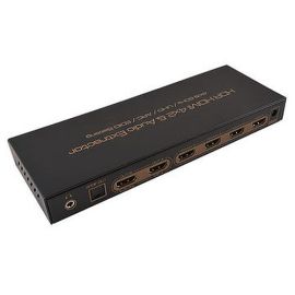 Switcher HDMI 4x1 4K ARC with SPDIF/RCA analog/digital audio extractor | HDSW0029M1 | ASK | VenBOX Sp. z o.o.