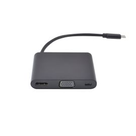 Docking station 5 in 1 Type-C ,VGA, HDMI, USB3.0x2, 4K/30Hz up to 1920 | HDCN0048M1 | VenBOX | VenBOX Sp. z o.o.