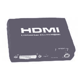 DVI to HDMI converter   DVI+SPDIF input convert to one HDMI+SPDIF | HDCDV0101 | ASK | VenBOX Sp. z o.o.
