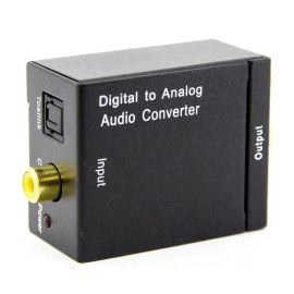 Cyfrowo-analogowy konwerter audio HDA-2M S/PDIF TOSlink do RCA | HDA-2M | PlayVision | VenBOX Sp. z o.o.