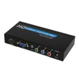 VGA/Component +Audio do HDMI 1080p konwerter z USB-multimedia odtwarzaczem | HDV-336A | PlayVision | VenBOX Sp. z o.o.