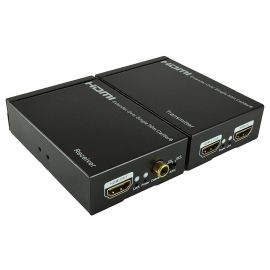 Przedłużacz HDMI po jednemu kablu UTP 50m z systemem IR | HDV-E50IR | PlayVision | VenBOX Sp. z o.o.