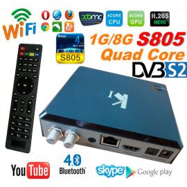 Android TV Box VenBOX ITV-K1 Quad-Core Amlogic S805, 1GB RAM, 8GB ROM Z Tunerem DVB-S2 | iTV-K1-S2 | Mecool | VenBOX Sp. z o.o.