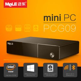 Mini PC MeLE PCG09 czterordzeniowy HTPC z Intel Atom Z3735F, 2GB RAM, 1080P HDMI 1.4, HDD kieszeń, VGA, LAN, WiFi, Bluetooth, Windows 10 OS z Bing | PCG09 | MeLE | VenBOX Sp. z o.o.