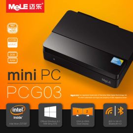 Mini PC MeLE PCG03 czterordzeniowy HTPC z Intel Atom Z3735F, 2GB RAM, 1080P HDMI 1.4, VGA, LAN, WiFi, Bluetooth, Windows 10 | PCG03 | MeLE | VenBOX Sp. z o.o.