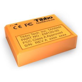 Serial to Ethernet Embedded Module Tibbo EM120, BASIC-programmable | EM120 | Tibbo | VenBOX Sp. z o.o.