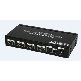 HDMI 1.4 SWITCHER/PRZEŁĄCZNIK 4x1 z AUDIO + ARC HDS-941A | HDS-941A | PlayVision | VenBOX Sp. z o.o.