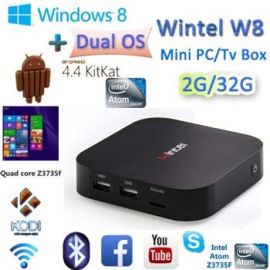 TV Box Inteligentne Mini PC CX-W8 Wintel Atom Z3735F systemu Windows 8.1 i Android 4.4 Podwójny OS 2GB / 32GB | CX-W8 | ENYBox | VenBOX Sp. z o.o.