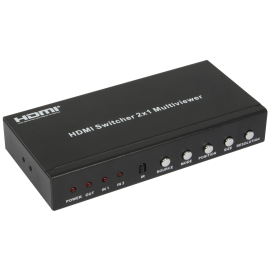 HDMI Switcher 2X1 multi-viewer Full HD Audio HDCP HDV-821PR | HDV-821PR | PlayVision | VenBOX Sp. z o.o.