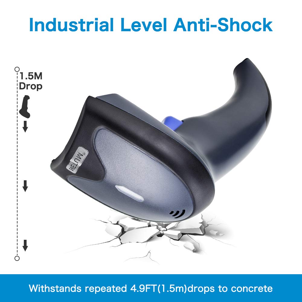 Industrial Level Anti-Shock Withstands repeated 4.9FT(1.5m)drops to concrete 1.5M Drop